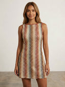 Elise-Retro Knit Mini