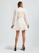 Ava-Button Beach Dress