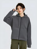 Suri-Basic Zip Hoodie