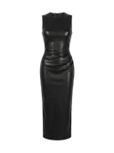 Meera-Brown Sculpt Gown