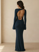 Nia-Sleek Maxi Dress
