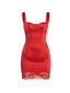 Freya-Satin Buckle Dress