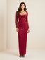 Nora-Crimson Lace