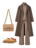 Ayla-Cozy Coat Set