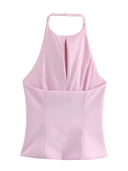 Sofi-Cute Slit Blouse