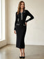 Nola-Rib Knit Dress