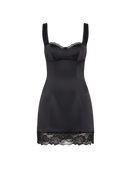 Freya-Satin Buckle Dress