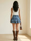 Kira-Muse Denim Skirt