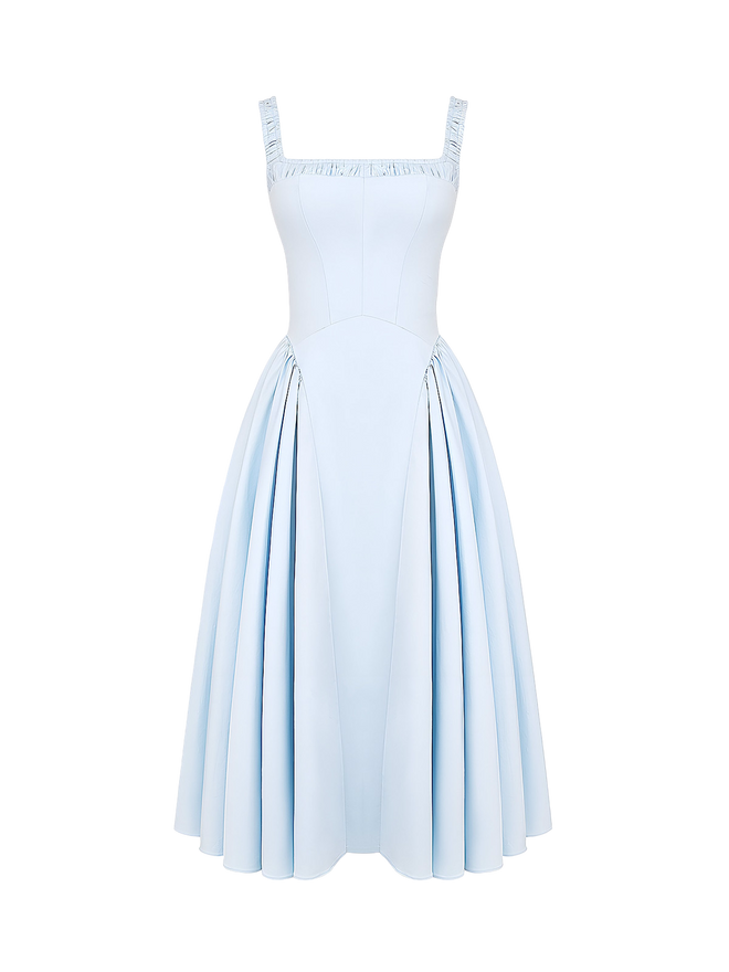 Bianca-Elegant Midi Dress - Vessita
