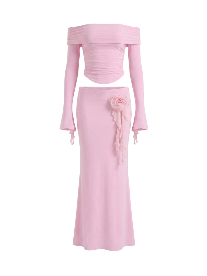 Talia-Petal Maxi Set