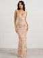 Zara-Ruched Maxi Dress - Vessita