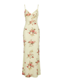 Hayat-Satin Bloom Dress