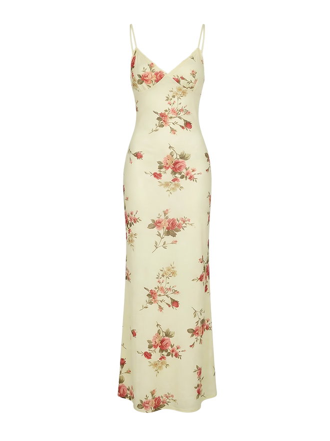 Hayat-Satin Bloom Dress