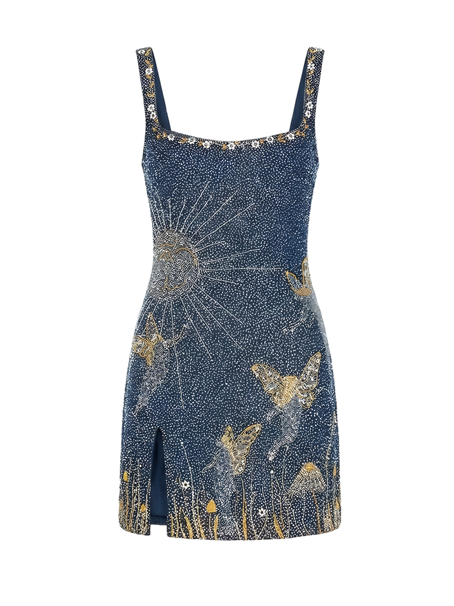Selene-Galaxy Glow Dress