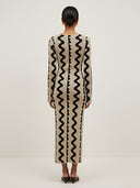 Raya–Wave Sculpt Dress - Vessita