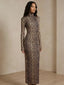 Lira-Leopard Maxi Dress