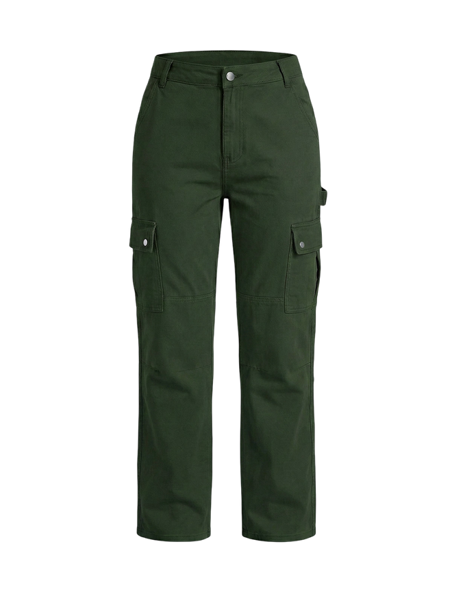 Flora–Utility Cargo Pants - Vessita