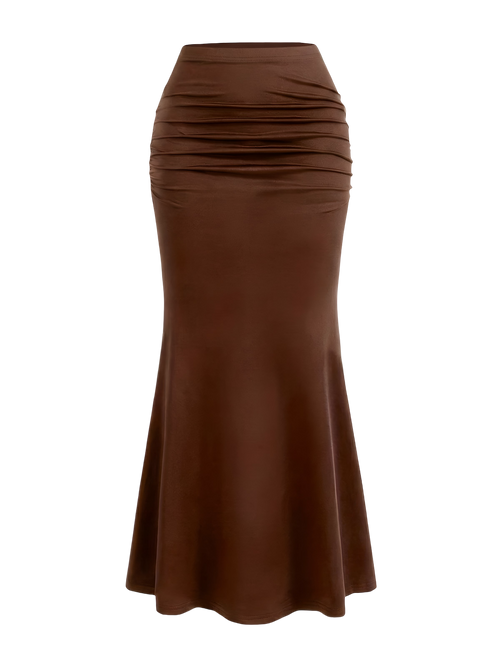 Mira-Luxe Maxi Skirt