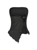 Lyra-Tie Front Tube Top