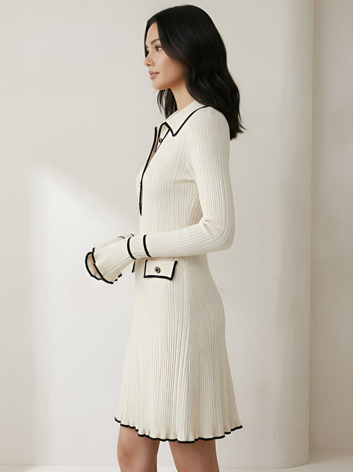 Daisy–Knit Collar Mini - Vessita