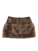 Nola-Luxe Fur Skirt