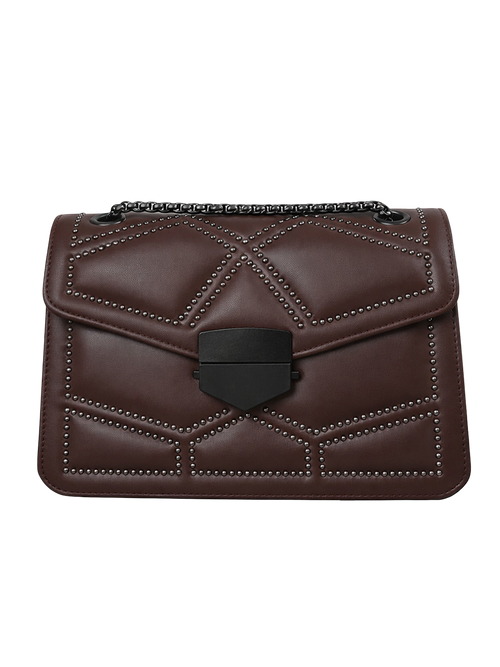 Blair-Geo Studs Bag - Vessita