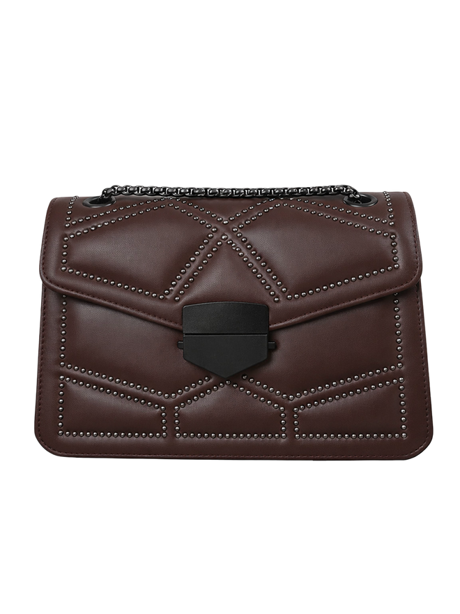 Blair-Geo Studs Bag - Vessita
