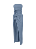Talia–High Slit Dress