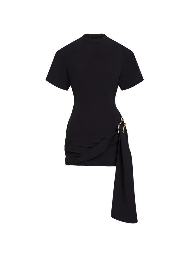 Aurora-Edge Mini Dress