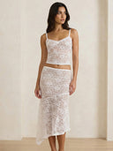 Luni-Lace Skirt Set