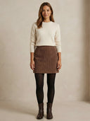 Elora-Luxe Knit Skirt