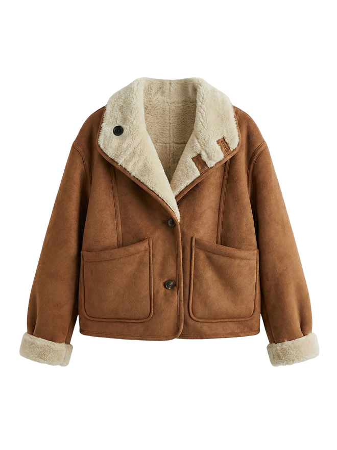 Luna-Shearling Jacket
