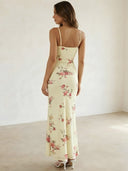 Hayat-Satin Bloom Dress