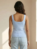 Lina-Button Knit Top