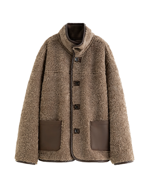 Ava-Shearling Coat