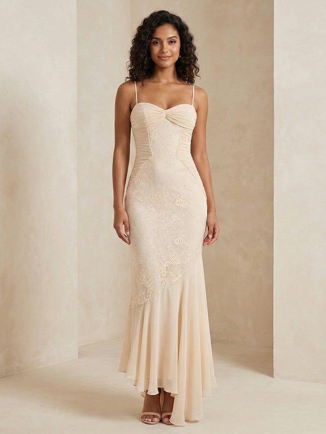 Cora-Lace Mermaid Dress - Vessita