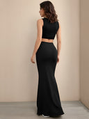 Mira-Luxe Maxi Skirt