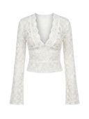 Suri–Grace Lace Top - Vessita