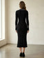 Nola-Rib Knit Dress