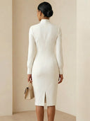 Zara-Elegant Midi Dress