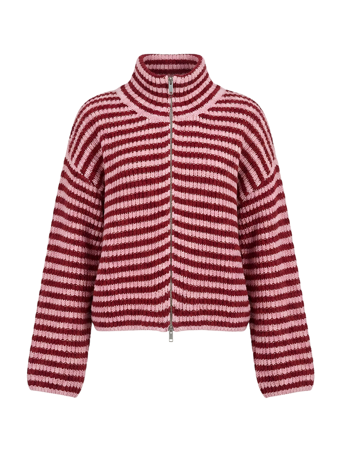 Leni-Warm Stripe Top