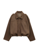 Lena-Soft Crop Jacket