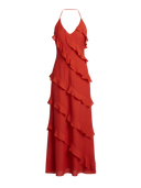 Mara–Flow Ruffle Maxi - Vessita