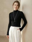 Nia–Turtleneck Pullover - Vessita