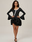 Lucia-Ruffle Button Dress