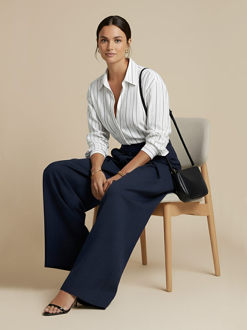 Alma-Luxe Wide Pants