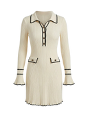 Daisy–Knit Collar Mini