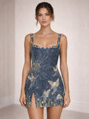 Selene-Galaxy Glow Dress