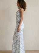 Zara–Floral Maxi Dress - Vessita