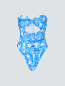 Amie-Strapless Cutout Suit